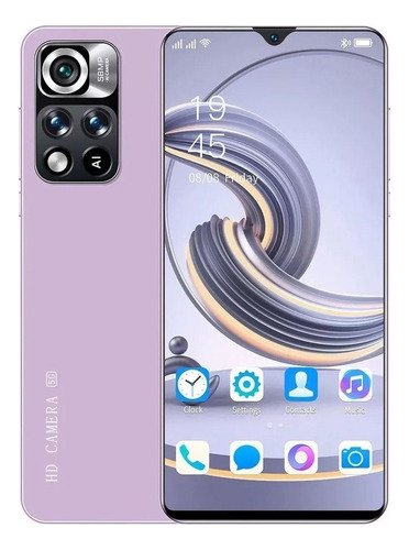 Teléfono Inteligente Android Barato Note11pro 6.7 Pulgadas Purple
