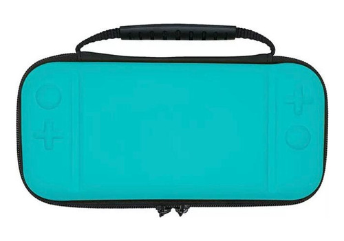 Estuche Rígido De Viaje Nintendo Switch Lite Verde Turquesa