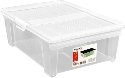 Caja Plástica  Blanco 13l