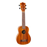 Ukelele Acústico Soprano De 15 Trastes Flight Nus250 Acacia Color Madera