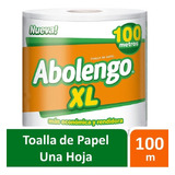 Toalla De Papel  Dh Xl Abolengo 1*100mt(1unidad) Super