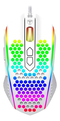 Mouse Gamer T-dagger Imperial White T-tgm310w-rgb Pixart3212