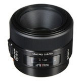 Sony 50mm F/2.8 Macro Lente