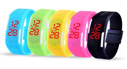 Reloj Led Colores