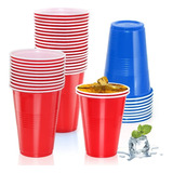 Vasos Desechables Grandes 500 Ml X 40 Unidades 