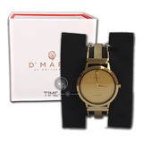 Reloj D' Mario Ze3080 Caballero Meridian Pulso Oro 