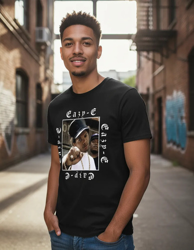 Playeras Camiseta Eazy E Hip Hop Retro 90s Rap + Envio Grats