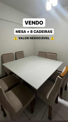 Mesa Com 8 Cadeiras