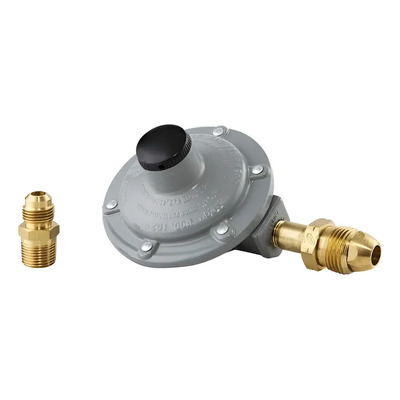 Regulador De Gas Para Estufa, Secadora, Boiler Etc. Precimex Negro