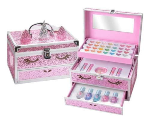 Kit Maletin Maquillaje Para Niñas Princesas