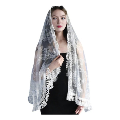 Para Yz Velo De Mantilla De Encaje Español Para J4a0417 | Meses sin interés