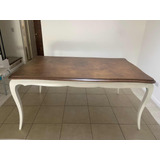 Mesa Madera Estilo Luis Xv