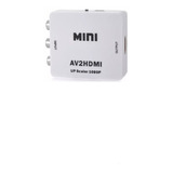 Mini Adaptador Conversor Av2hdmi 1080p