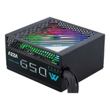 Fuente Pc Gamer Azza Rgb 650w 80 Plus Bronze Atx