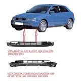 Moldura Lip Inferior Facia Audi A3 2002 2003 Faldon Spoyler