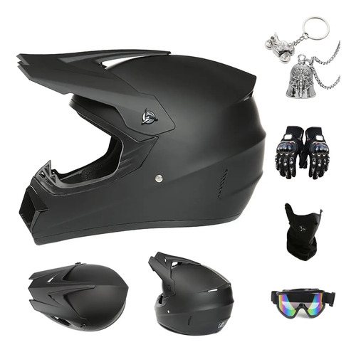 Casco Para Motocross Certificado Dot Con Gogles Y Regalos | Envío gratis