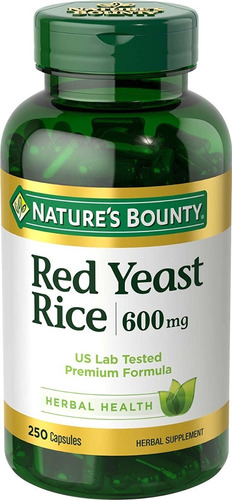 Natures Bounty Red Yeast Rice Contra El Colesterol