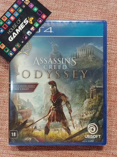 Assassin's Creed Odyssey Ps4 Midia Física Lacrado Assassin