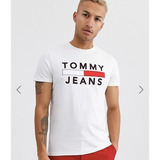 Remera Tommy Jeans Essential Logo Importada 100% Original