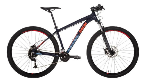 Bicicleta Caloi Moab Azul 18v Aro 29 Rock Shox A23