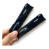 2 Memória Ram Fury  4gb Hyperx Hx421c14fb/4 (2 Slot De 4gb)