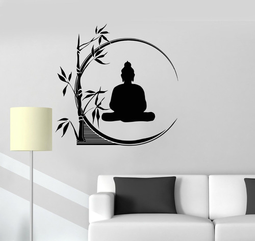 Vinilos Adhesivos Decorativo Yoga Meditacion Buda 59