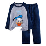 Pijama Infantil Personaje Pato Donald Niños 2 Piezas 