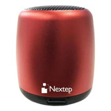 Mini Bocina Nextep Ne-400r Bluetooth Con Boton Para Selfie