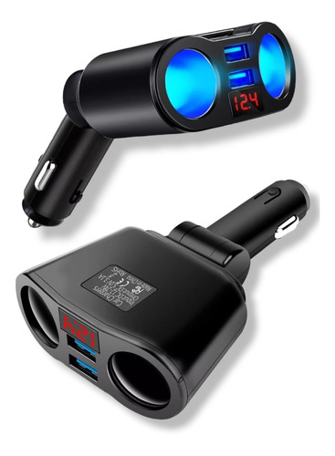 Cargador Doble Usb Para Encendedor De Coche Premium