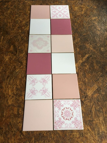 Azulejos Vintage 15x15 - Linea Rosa