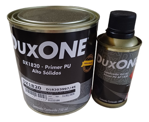 Kit Primer Poliuretano 2k Duxone Axalta Dx1820 5 A 1 Con Cat