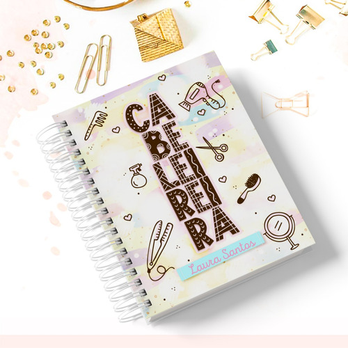 Agenda Cabeleireira Personalizada Com Seu Nome Agendamento