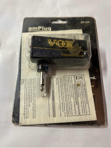 Amplug Classic Rock Amplificador Vox Firmado Noel Gallagher
