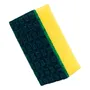 Esponja Multiuso De Cocina Con Fibra Resistente Verde