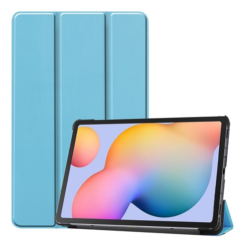 Funda Tablet Para Samsung S6 Lite 10.4 P610 P615 Cielo Azul