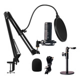 Ftf Gear Kit De Microfono Usb De Condensador De Estudio Con