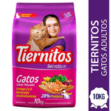 Alimento Gatos Adultos Tiernitos Balanceado 10kg - Pet Corp