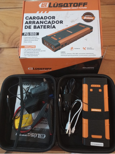 Cargador Arrancador De Batería Lüsqtoff Pq-500 15000mah