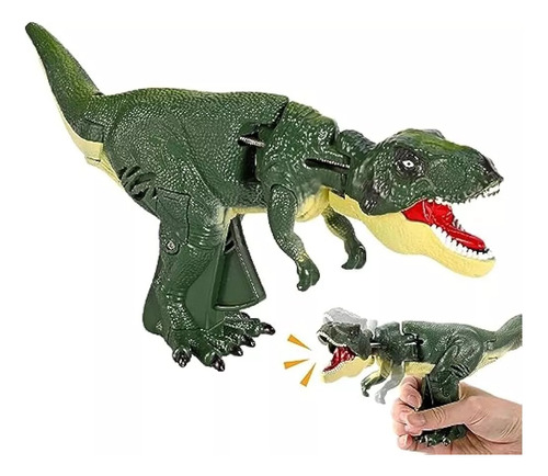 Activa Los Juguetes De Dinosaurio T-rex,mordaza S Zaza Color V