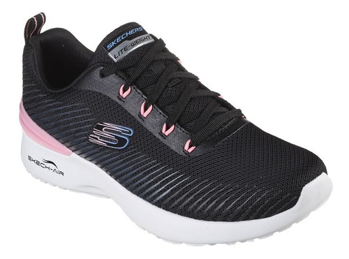 Tenis Skechers Sport Skech-air Dynamight 149669 Bkpk Neg/ros