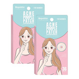 Parche Auxiliar Acne Pimple Pach Skincare Mujer 2c/36pcs C/u