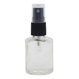 10 Frascos Vip 30ml De Vidrio Con Spray Negro