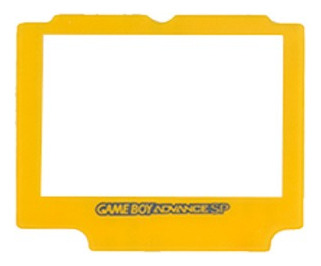 Mica Acrilico Color Amarillo Para Game Boy Advance (gba) Sp