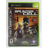 Splinter Cell Pandora Tomorrow Tom Xbox Clasico  R G Gallery