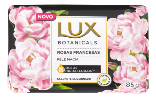 Sabonete Em Barra Glicerinado Rosas Francesas Botanicals 85g Lux