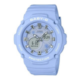 Reloj Casio Baby-g Bga-270fl-2a Celeste Luz Led Watchcenter