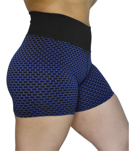 Short Lycra Panal Faja Modeladora Calce Perfecto Maner Sport