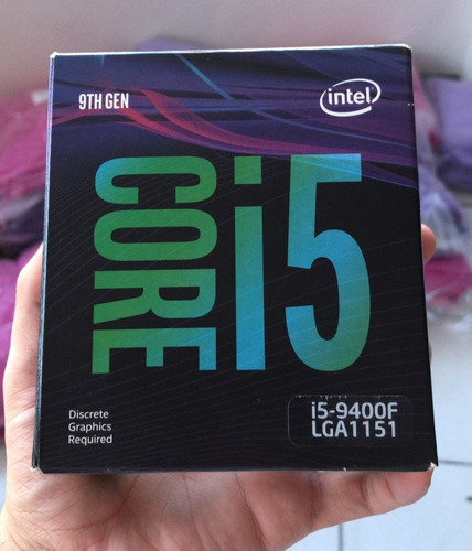 Processador Gamer Intel Core I5-9400f 4.1ghz De Frequência