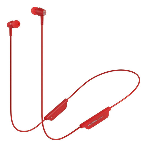 Audio Technica Ath-crl100bt Auriculares In-ear Bluetooth Color Red