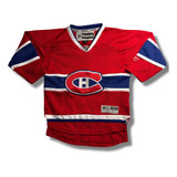 Remera Reebok Original Canadiens De Montreal Hockey Niños